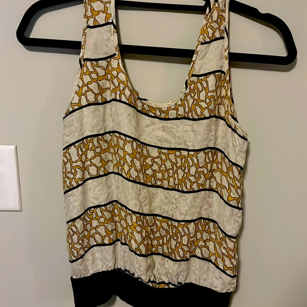 1980s silk tank size 8 vintage mint condition